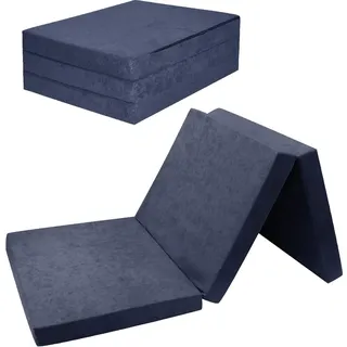 Klappmatratze Gästematratze 11. Marineblau L - 195x80x9cm W389 11 FORTISLINE - Blau