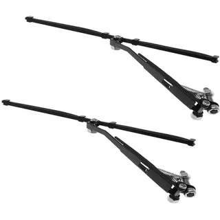 Peowuieu Scheiben Wischer Aus Metall für 1/10 RC Crawler Auto AXIAL SCX10 TRX4 G500 Upgrade Teile