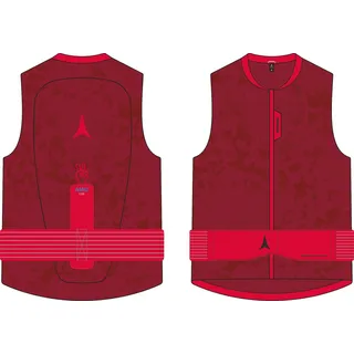 Atomic Live Shield Amid Lite Vest JR - red)