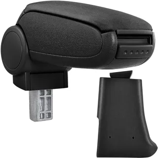 Pro-Tec pro.tec Mittelarmlehne VW Golf 3 Vento mit Staufach Textil Schwarz