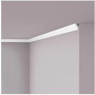 NOEL & MARQUET Eckleiste NMC E NOMASTYL Weiß 2 St. 200 x 1,7 x 2,5 cm