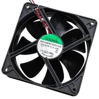SUNON Lüfter 24V DC 5,2W 120x120x38mm 197m3/h 2600U/Min 197m3/h Sunon EEC0382B2-A99