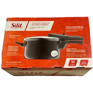 Silit Schnellkochtopf Sicomatic t-plus 4,5 l Silargan Anthrazit