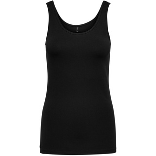 Only ONLLIVE LOVE LIFE TANK Top NOOS Schwarz