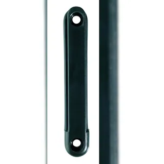 Alco Wandhalterung/Wandclip zur Gurtaufnahme Kunststoff schwarz,