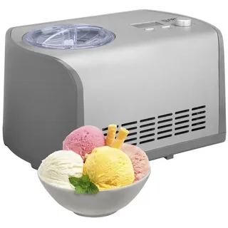 First Austria TZS FIRST AUSTRIA Eismaschine Ice Cream Maker, selbstkühlend, mit entnehmbarem 1,2L Edelstahl-Eisbehälter, Eiscreme-Maschine für zuhause