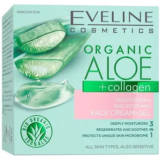 Feuchtigkeitsspendendes und beruhigendes Creme-Gel