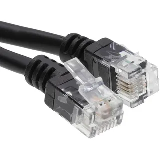 kenable ADSL 2 + Hoch Geschwindigkeit Breitband Modem Kabel RJ11 Zum RJ11 2 m Schwarz [2 Meter/2m]