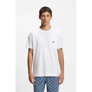 hugo underwear Pyjamaoberteil Aaron Weiß XL (54)