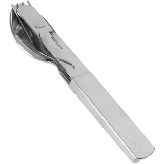 ORIGINAL BUNDESWEHR EDELSTAHL BESTECK CAMPINGBESTECK ! BW nach TL Essbesteck Reisebesteck Outdoor Besteck Edelstahl ONESIZE