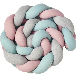 nordic coast company Bettschlange geflochten Jersey Trio