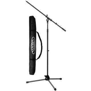 Pronomic MS-15 Pro Mikrofonstativ mit Galgen im SET + Classic Cantabile Mikrofonständertasche