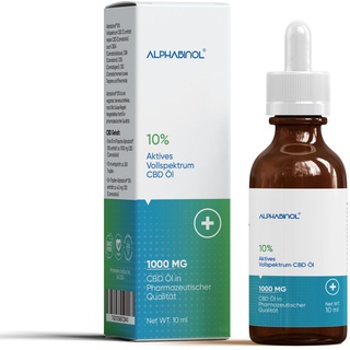 Alphabinol® 10% Premium Vollspektrum Öl 10 ml Tropfen zum Einnehmen