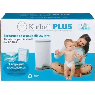 KORBELL 3er Pack Nachfüllpack 26L Plus