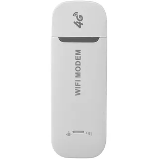 Tragbares 4G USB WLAN, 4G LTE USB WLAN Hotspot, Tragbares USB Mobil WLAN, Unterstützt 10 Geräte, WPA WPA2 WLAN Verschlüsselung, Mobiles WLAN für Reisen, Zuhause und Im Freien