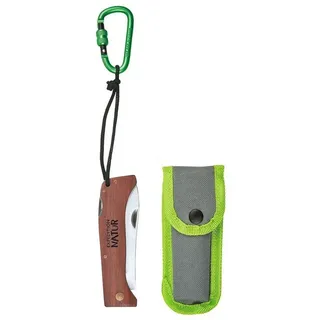 Moses Expedition Natur Klappbares Schnitzmesser mit Holzgriff