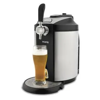 H.Koenig Bierzapfanlage BW1890, mit Kühlung & CO2-Patronen, für 5 Liter Fässer