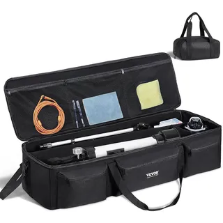 Vevor Teleskoptasche, 1035 mm, Transporttasche für Teleskope mit festen Schnallen, mehrere Taschen & abnehmbare Trennwand für Teleskope, Teleskop-Tragetasche zur Sicherung von optischem Tubus & Stativ