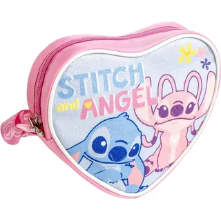 Cerdá Stitch Herztasche – Mädchen Tasche mit Disney-Motiv