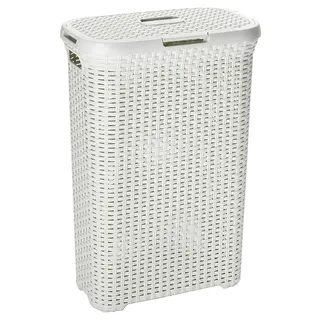 Curver 00709-885-00 Wäschebox Style, 40 L, Creme