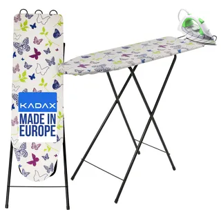 Kadax Bügelbrett, Kleiner, klappbarer Bügeltisch, 100,5 x 30 cm