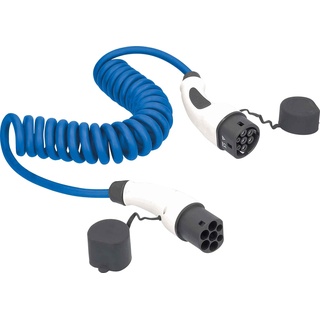 as - Schwabe Elektroauto Ladekabel Elektroauto Spiralladekabel Mode 3 Typ 2 (Typ 2, 3.60 kW 16 A 5 m