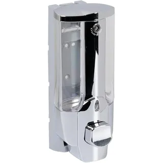 Testrut Böttcher-AG Seifenspender 133171, zur Wandmontage, Kunststoff, verchromt, 380ml