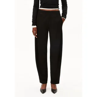 ARMEDANGELS Jersey Barrel Regular Fit Hose Schwarz XS