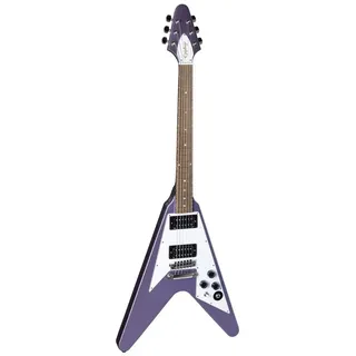 Epiphone Kirk Hammett 1979 Flying V Purple Metallic - E-Gitarre