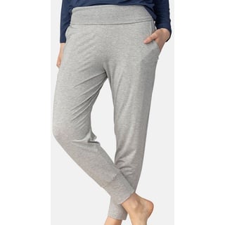 Mey Schlafhose Sleepy & Easy - Elin (1-tlg) Yogahose - grau 46