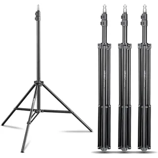 walimex pro WT-803 Lampenstativ 4er-Set höhenverstellbar
