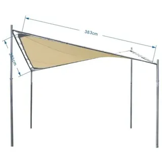 Trendline Ersatzdach für Pavillon Granada 4 x 4 m Beige