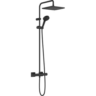Hansgrohe Vernis Shape 240 1jet, mit Thermostat, mattschwarz