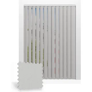 Lamellenvorhang nach Maß, Reinweiß 70101, 60 x 80 cm, Lamellenvorhang individuell maßangefertigt