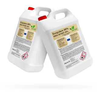 10L Essigsäure 60% Premium Qualität Essigessenz 10 Liter TOP