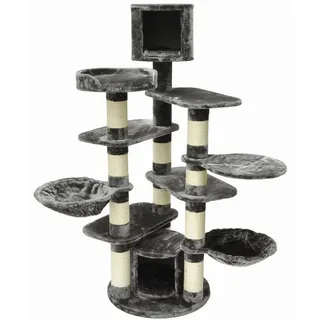 nanook shop Kratzbaum Phoenix grau 180 × 130 × 60 cm - Schwarz