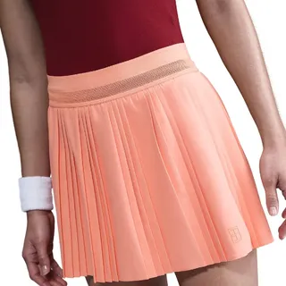 Nike Court Ace Advantage High-Waist Falten-Tennisrock Damen 844 - apricot agate/apricot agate