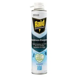 Raid Insektenspray Essentials Eisspray, bis zu 20 Minuten Wirkungsdauer, 350ml
