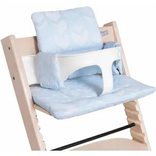Hoppediz Hochstuhl Set für Stokke Tripp Trapp 2-teilig, Amsterdam aqua