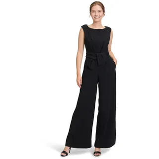 Vera Mont Jumpsuit mit U-Boot-Ausschnitt, Black, 48