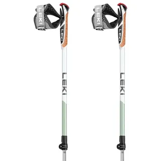 Leki Spin Shark SL 100 - 130 cm weiß-smokegreen-dark anthracite