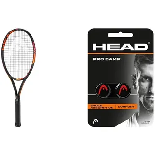 HEAD IG Challenge Team Racquet - Amazon Exclusive & Unisex-Erwachsene Pro Damp Tennis Dämpfer, Black, Einheitsgröße