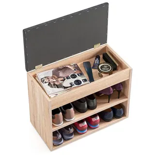 komto Sofia 60 x 48 x 32 cm braun / braun