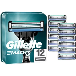 Gillette Mach3 Rasierklingen 12 St.
