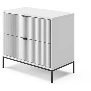 Vicco Nachtschrank Eliza 66 x 60 x 60 cm Weiß