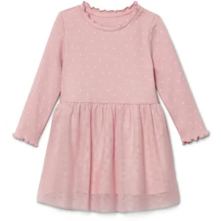 Tchibo - Kinder-Rippkleid - Mädchen - Gr. 98/104 - weiß