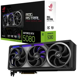 Asus ROG Astral GeForce RTX 5080 16 GB GDDR7 90YV0LV0-M0NA00