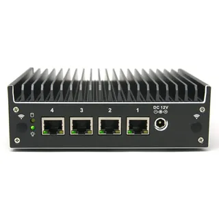 Protectli Vault Pro VP2410-4 Port, Firewall Micro Appliance/Mini PC - Intel Celeron J4125, DDR4 RAM, M.2 SSD Storage, AES-NI, 8GB RAM, 120GB SSD