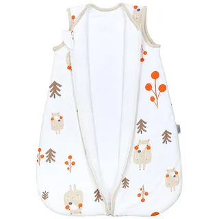 TupTam Baby Schlafsack Bär/Bäume 2,5 TOG 56/62
