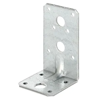 GAH Alberts Schwerlast-Winkelverbinder mit Sicke sendzimirverzinkt 90 x 50 x 50 mm